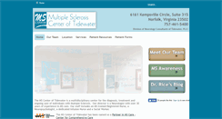 Desktop Screenshot of mscenteroftidewater.com
